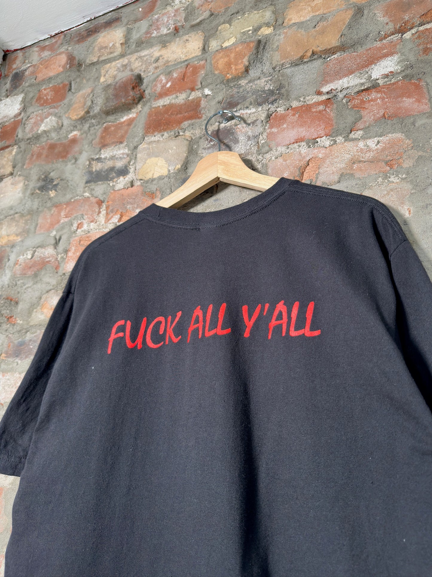 Supreme Fuck All Y'all Tee Black Sz L