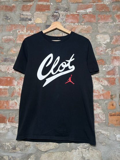 (XL) Jordan x Clot Tee Black