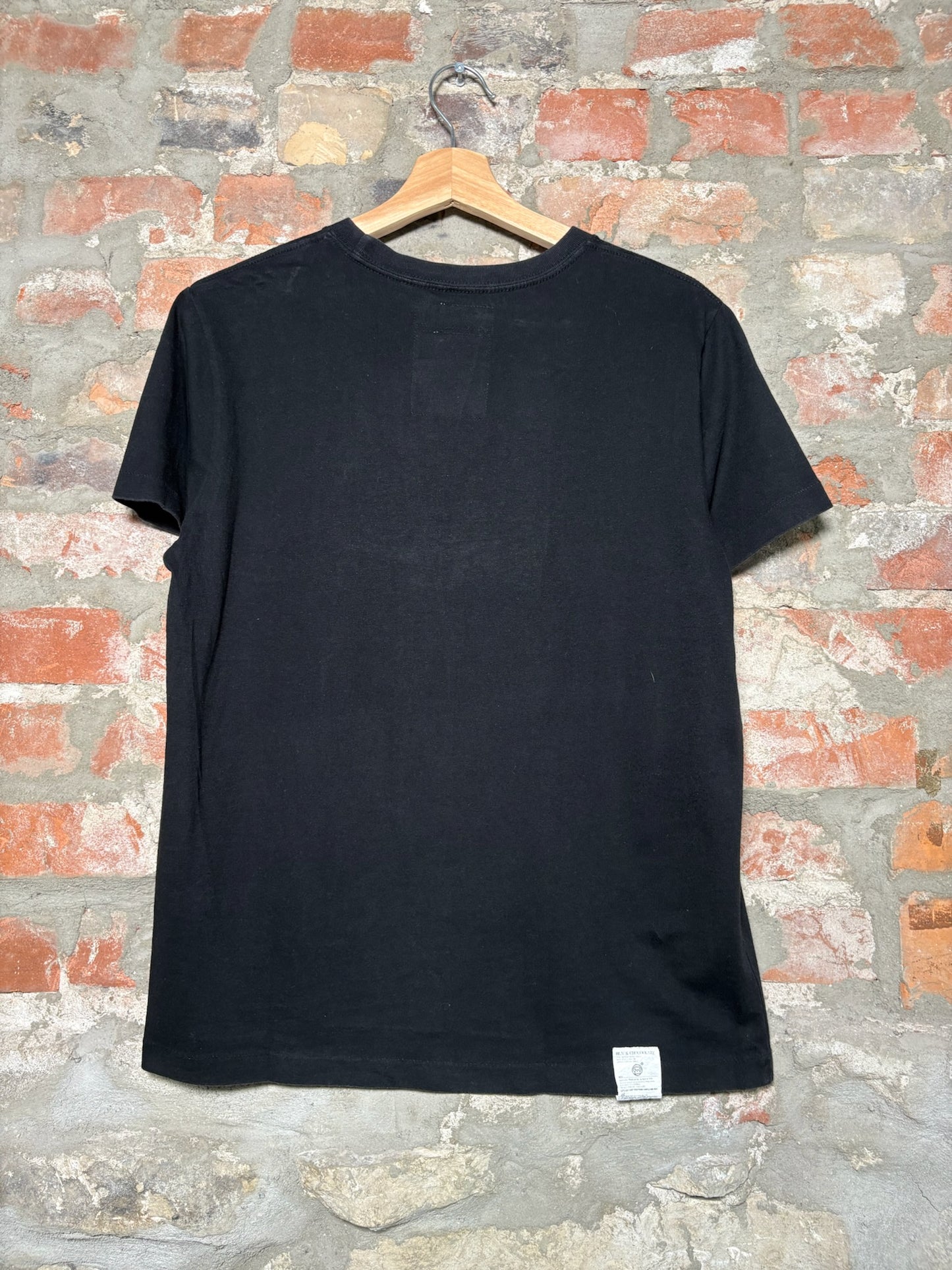 (S) Baby Milo Chocolate Baby Tee Black