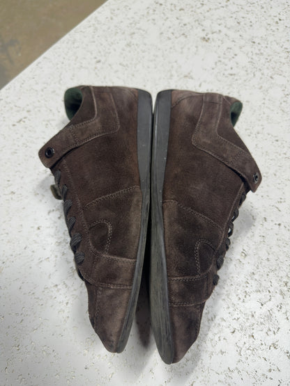 Vtg Louis Vuitton Sued Trainers Sz 10M