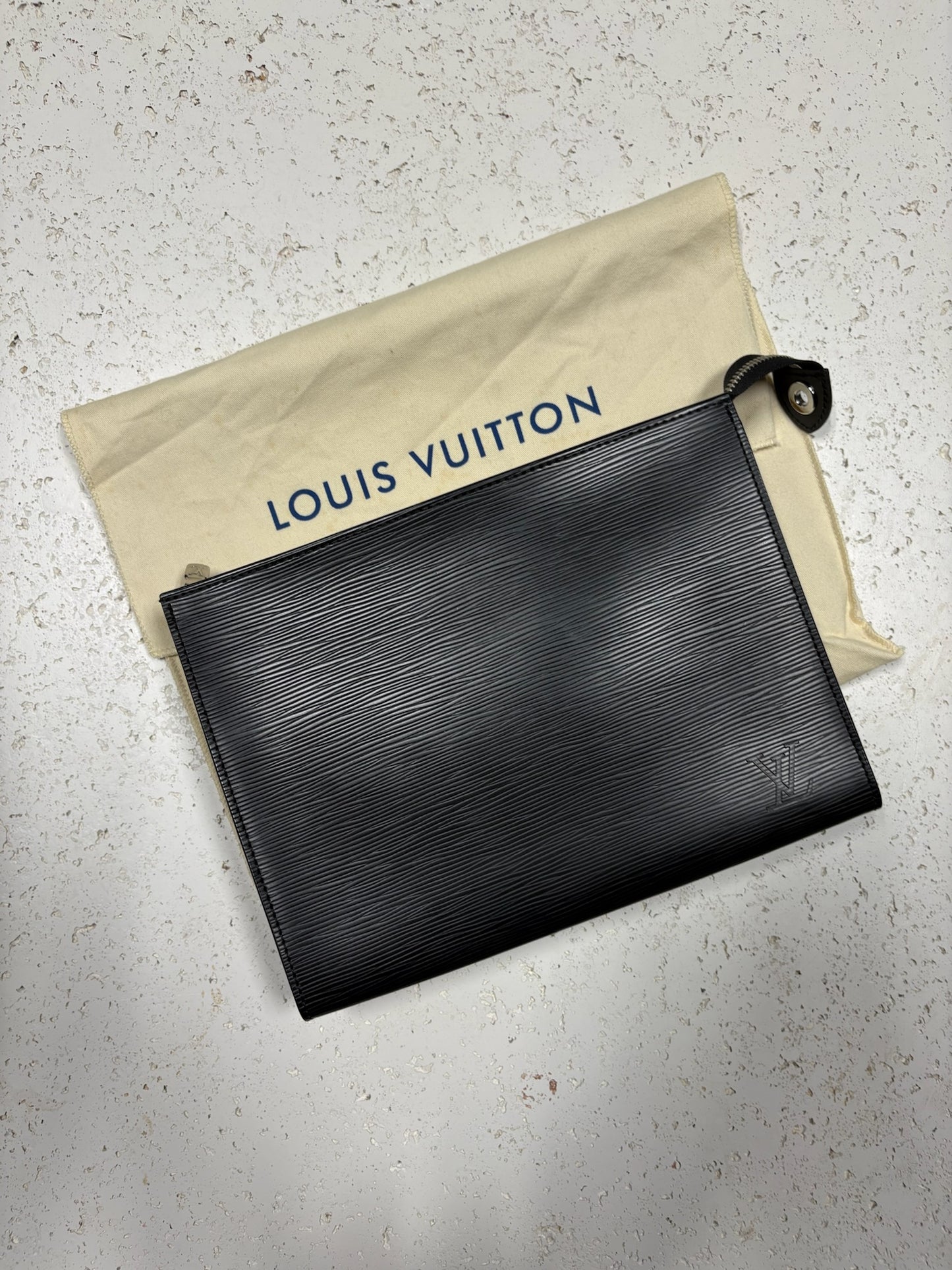 Louis Vuitton Pochette Homme Bag Black