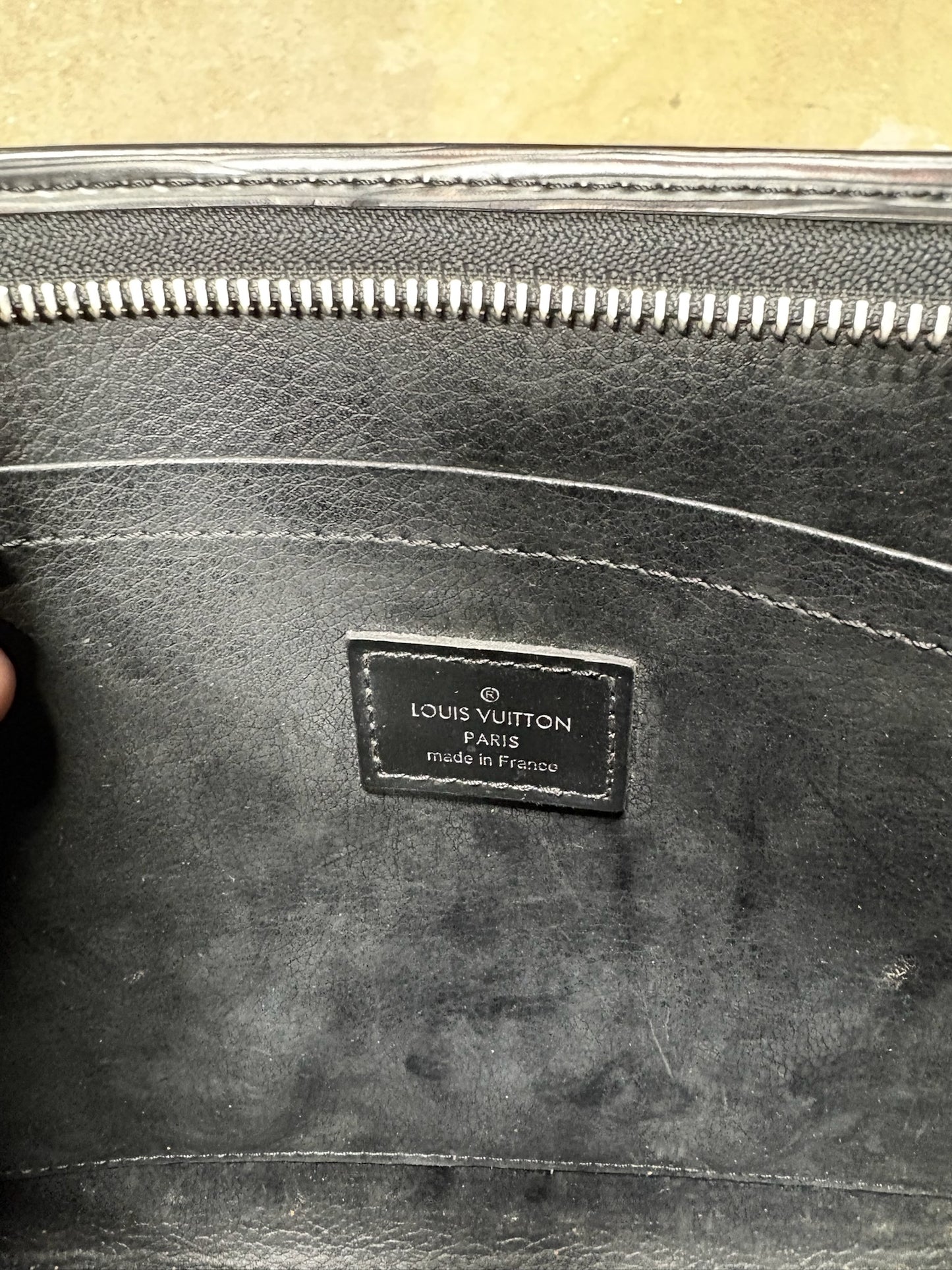 Louis Vuitton Pochette Homme Bag Black