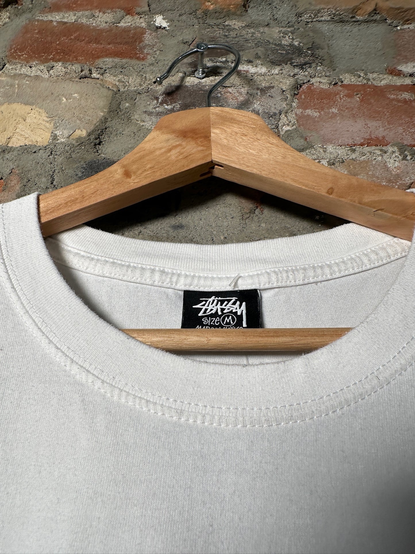 Stussy 8 Ball Tee White Sz M