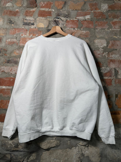 90s Looney Tunes Tweety Devil Crewneck White Sz XL