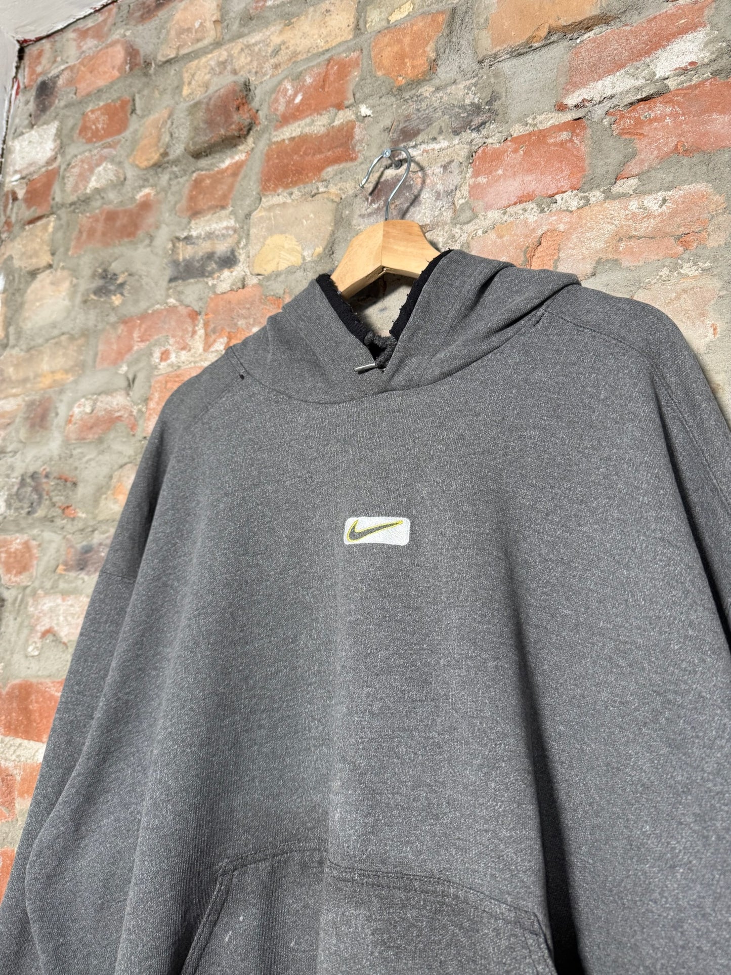 (XL) 90s Nike Embroidered Swoosh Hoodie