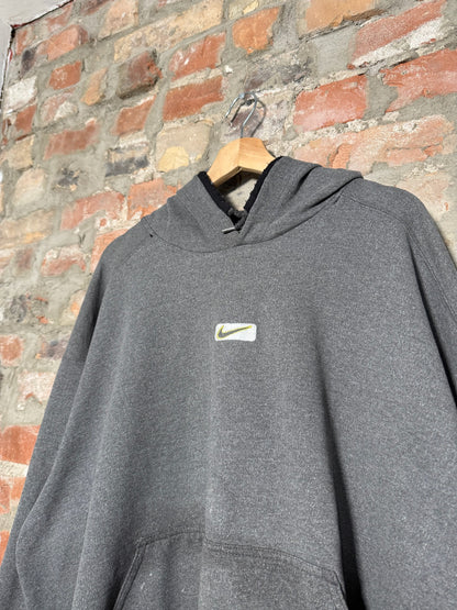 (XL) 90s Nike Embroidered Swoosh Hoodie