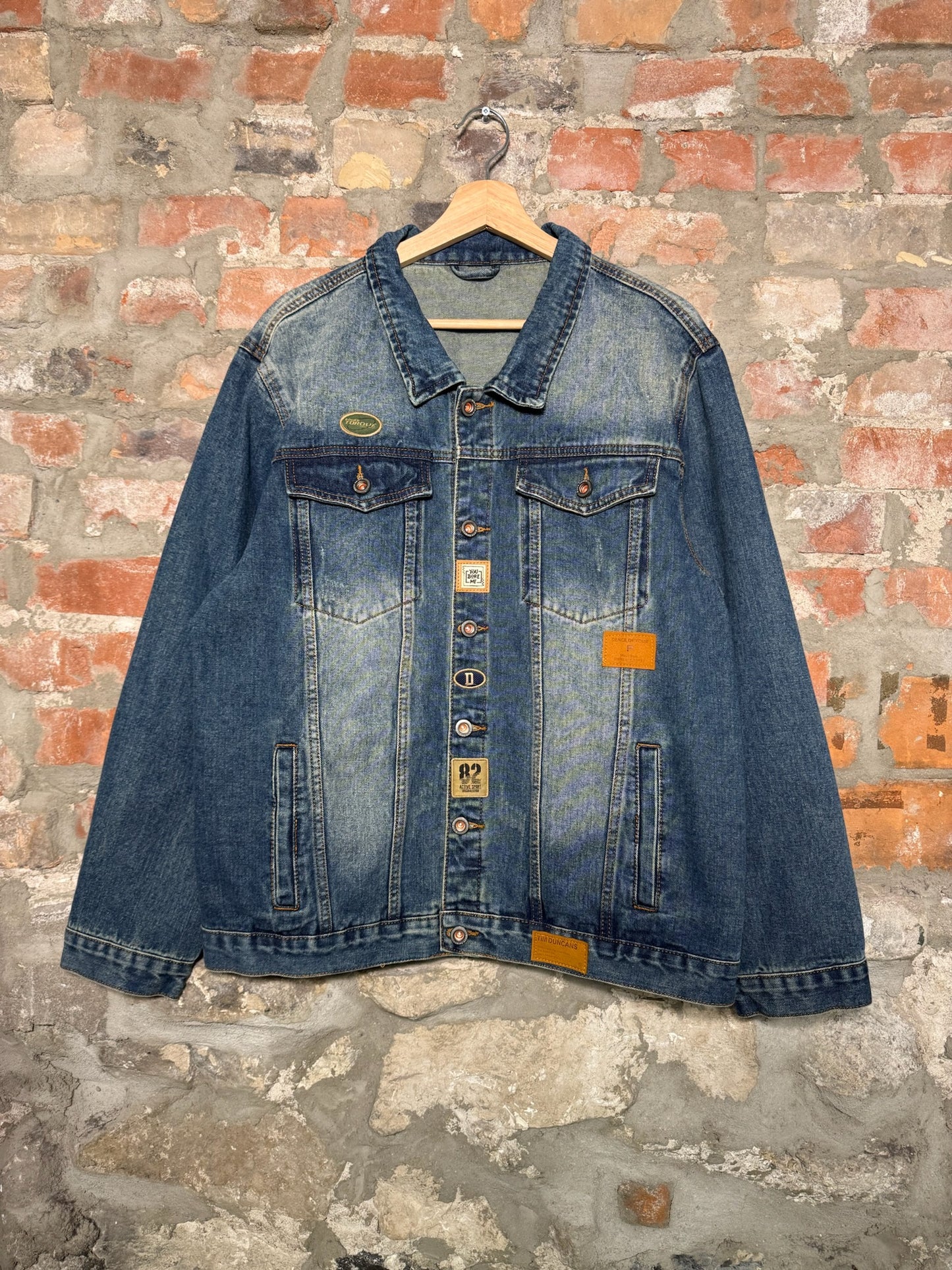 (L) Vtg Dim Duncans Denim Jacket