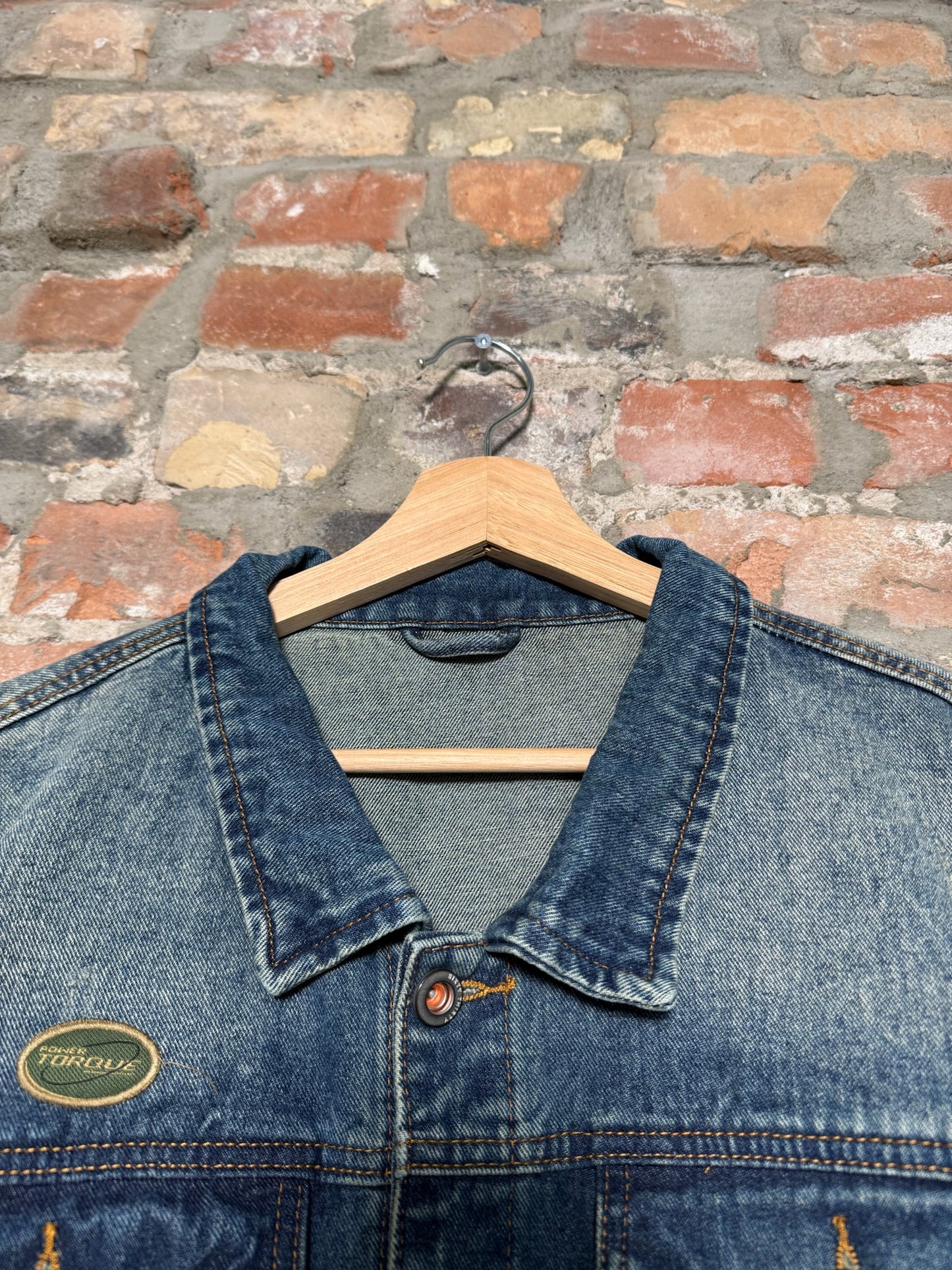(L) Vtg Dim Duncans Denim Jacket