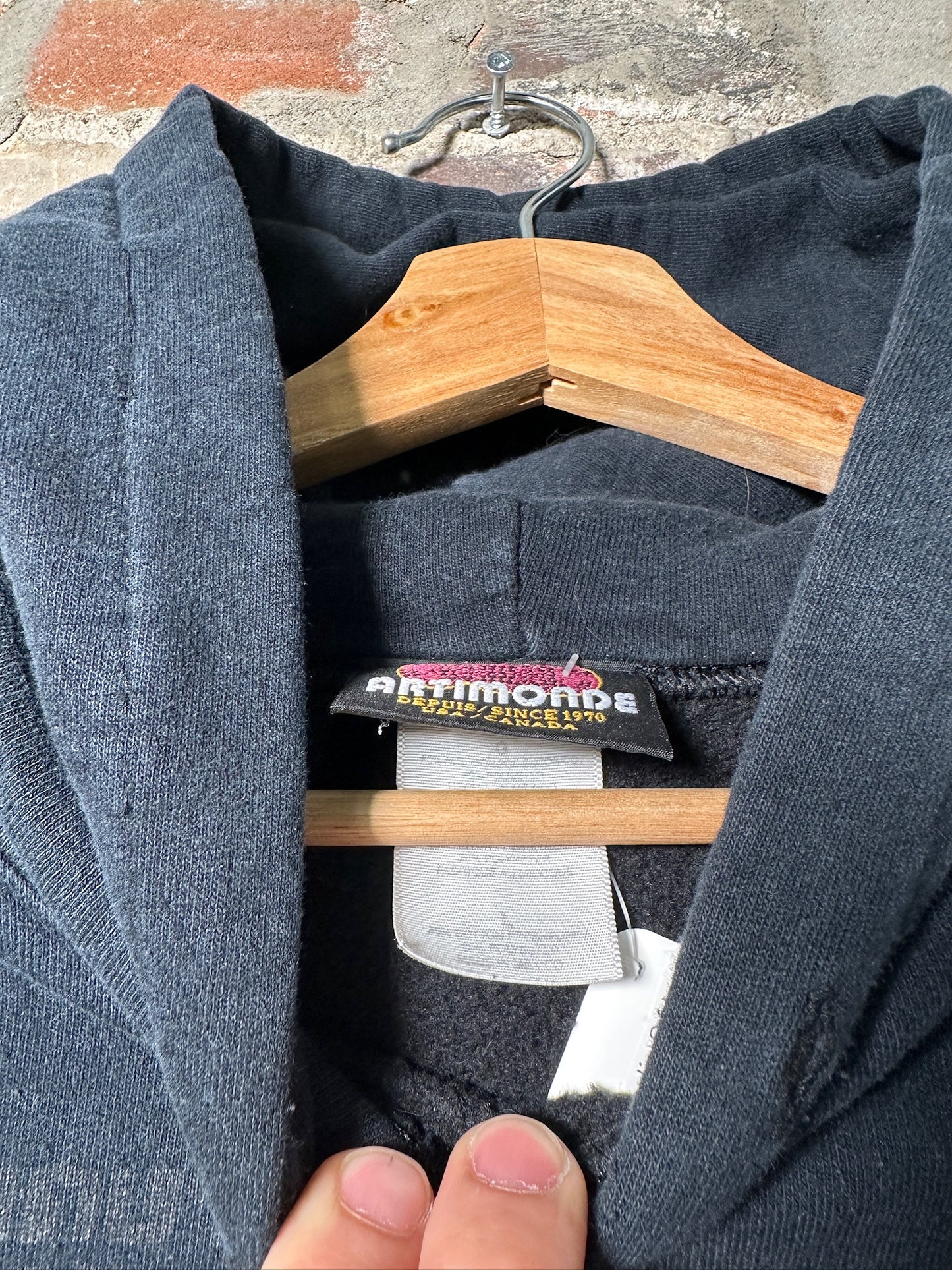 03 Mudvayne Red Suit Aliens Hoodie Sz L