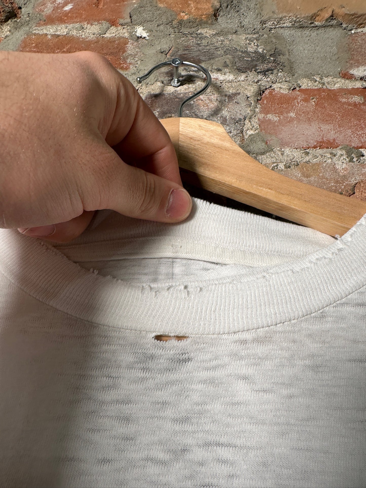 1994 Pink Floyd Division Bell Tee White Sz XL