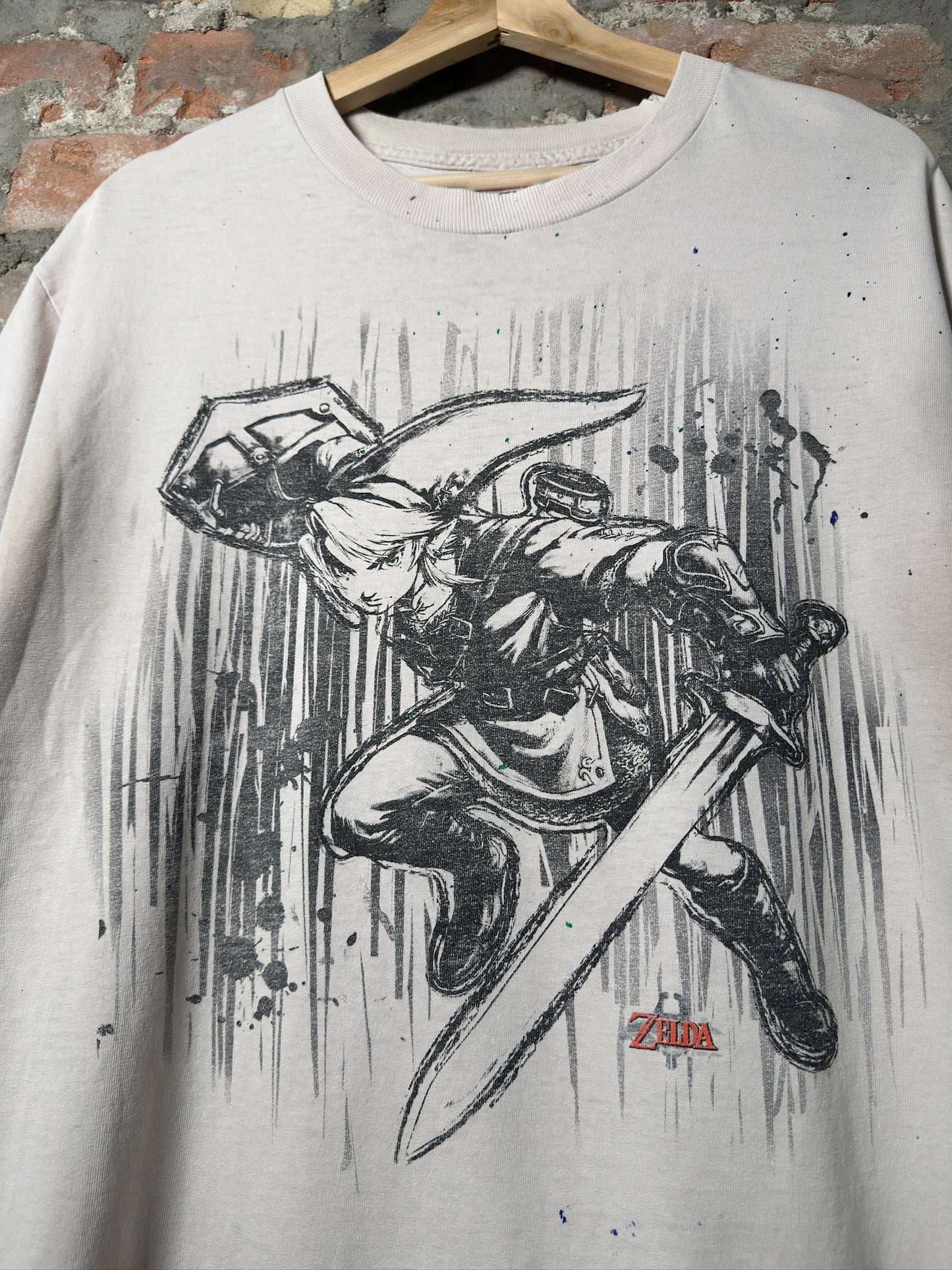 00s Zelda Promo Shirt White Sz L