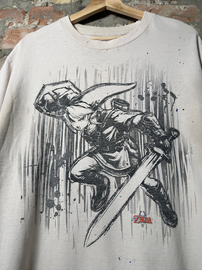 00s Zelda Promo Shirt White Sz L
