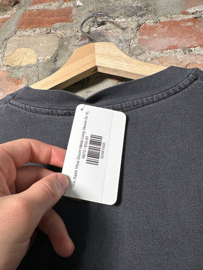 00s Saint Vitus Doom Metal Long Sleeve Sz XL