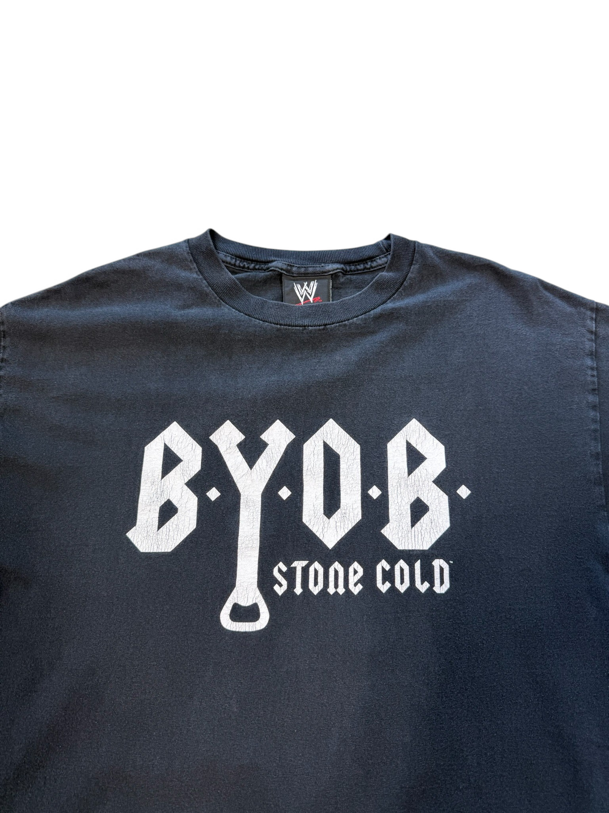 (L) Vintage 2005 WWE Stone Cold BYOB Tee