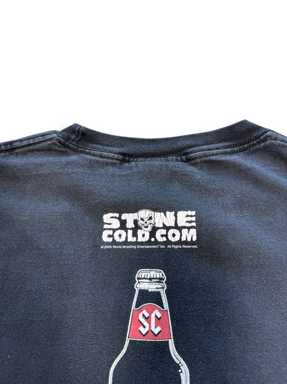 (L) Vintage 2005 WWE Stone Cold BYOB Tee