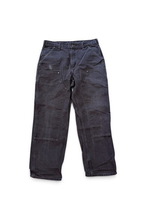 (32x30) Vintage Carhartt Brown Double Knees