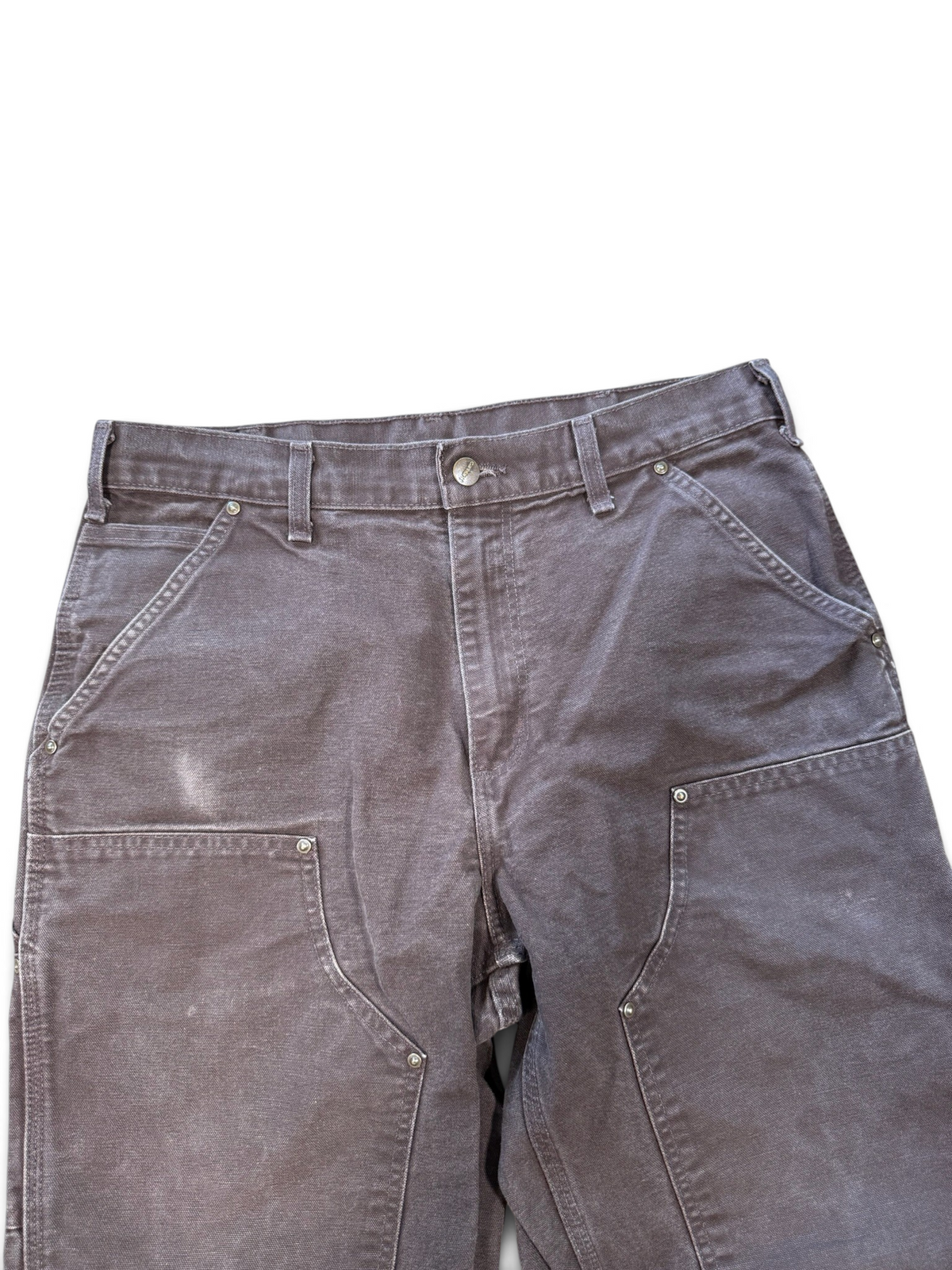 (32x30) Vintage Carhartt Brown Double Knees
