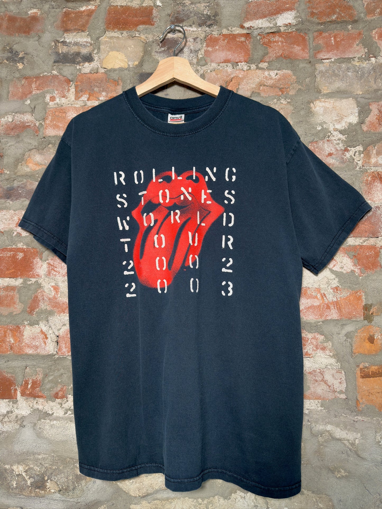 03 The Rolling Stones Tour Tee Sz L