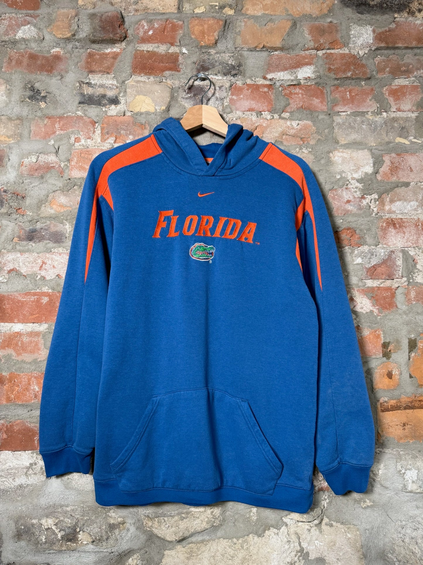 00s Nike Florida Gators Middle Swoosh Hoodie Sz S