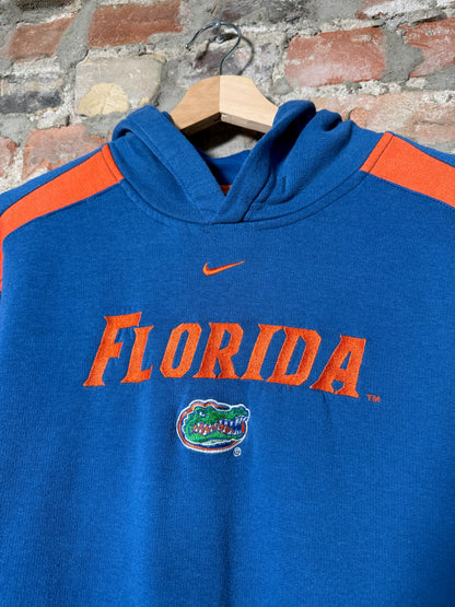 00s Nike Florida Gators Middle Swoosh Hoodie Sz S
