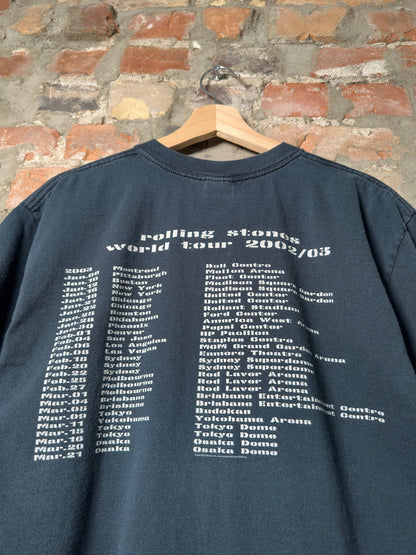 03 The Rolling Stones Tour Tee Sz L
