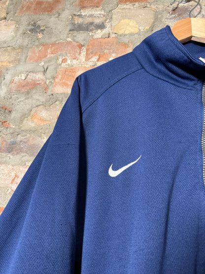 00s Nike UNC Tar Heels Zip Up Sz XXL