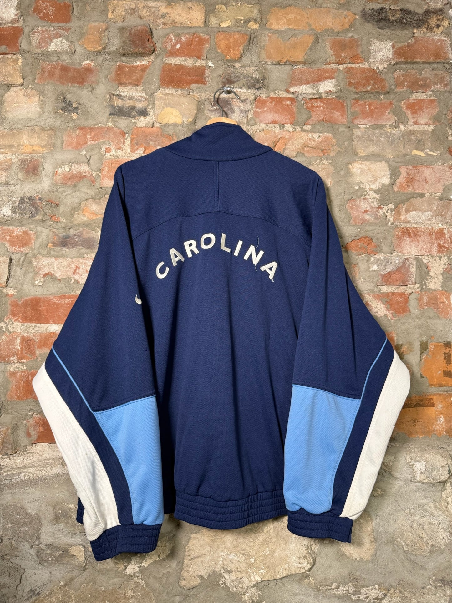 00s Nike UNC Tar Heels Zip Up Sz XXL