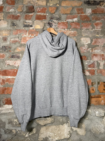 00s Nike Auburn Middle Swoosh Hoodie Grey Sz XL