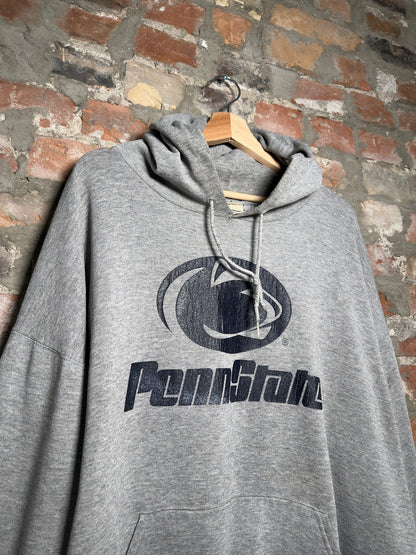 90s Penn State Hoodie Grey Sz XL