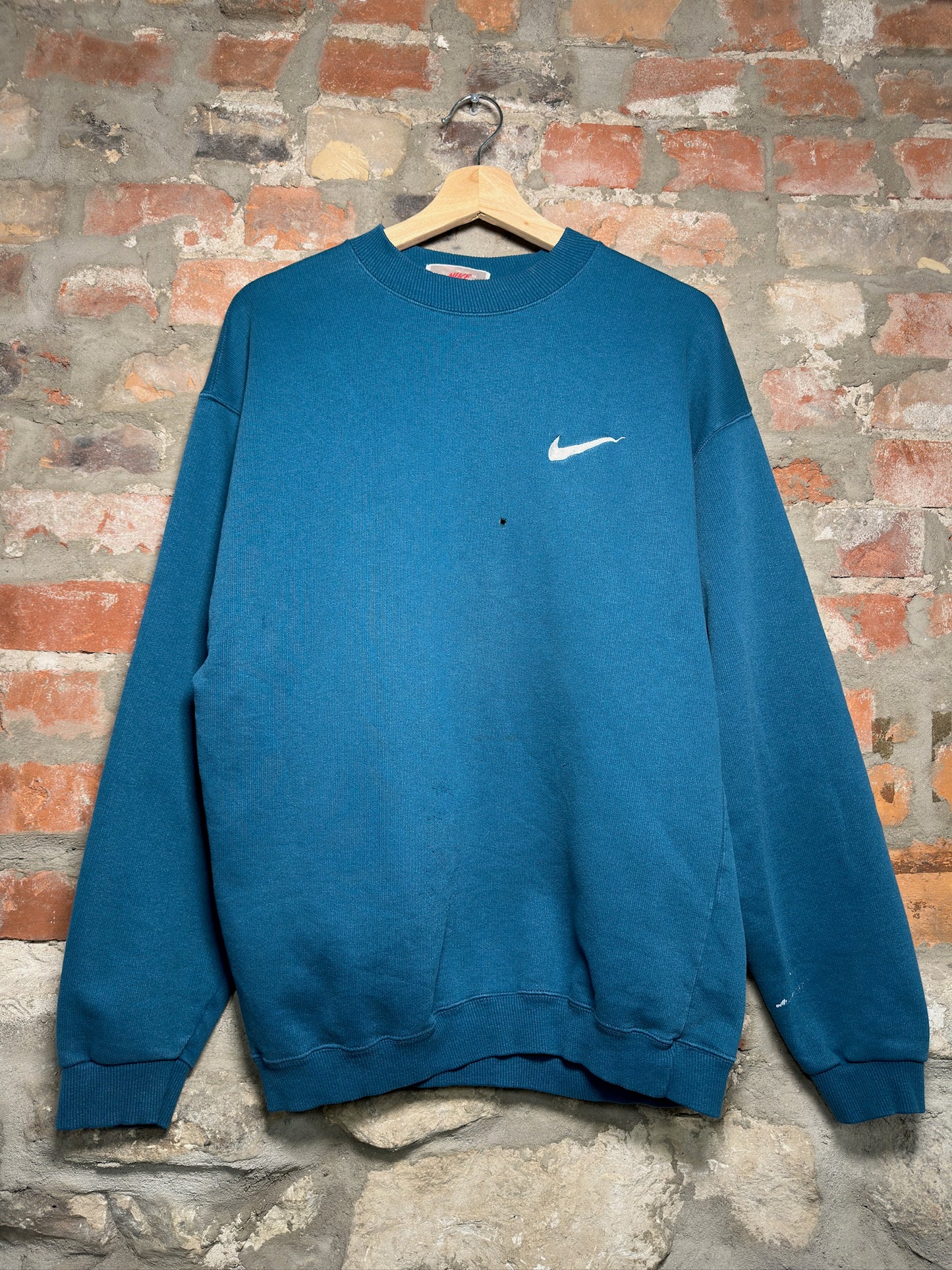 90s Nike Teal Crewneck Sz L
