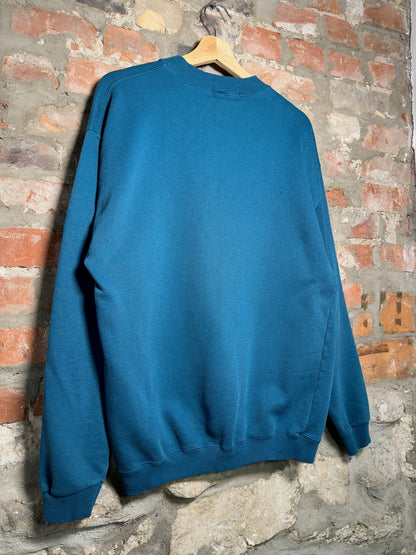 90s Nike Teal Crewneck Sz L