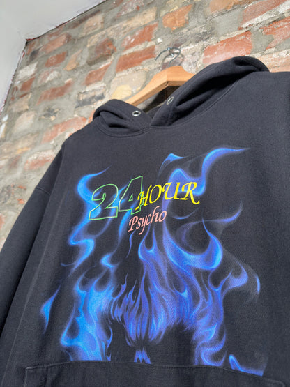 Heron Preston 24 Hour Psyco Hoodie Sz L