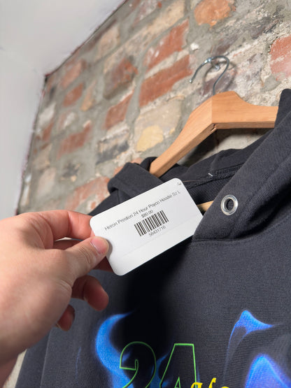 Heron Preston 24 Hour Psyco Hoodie Sz L