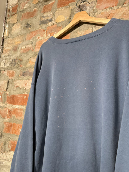 90s Nike Blue Faded Crewneck Sz XXL