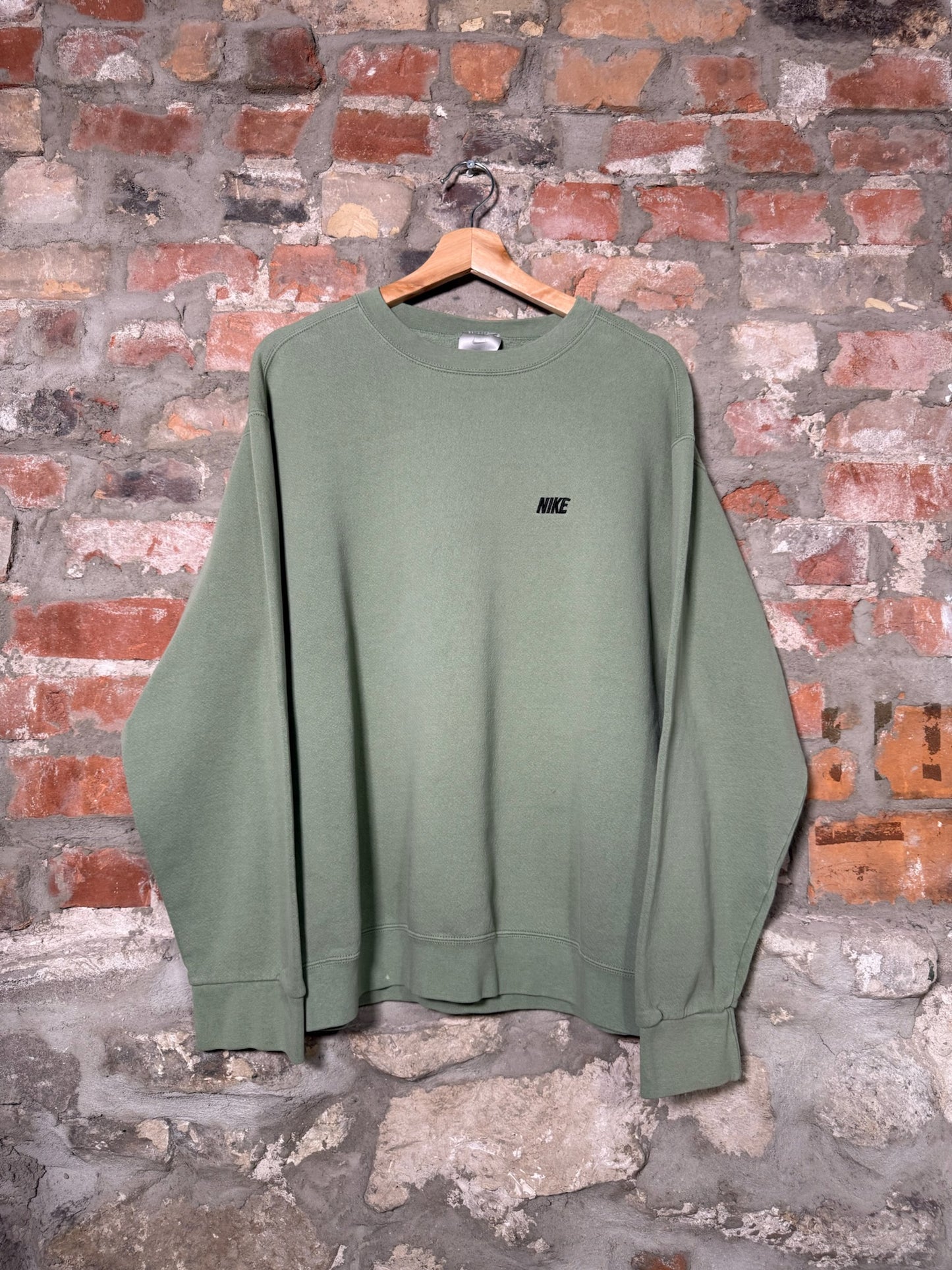00s Nike Sage Green Crewneck Sz L