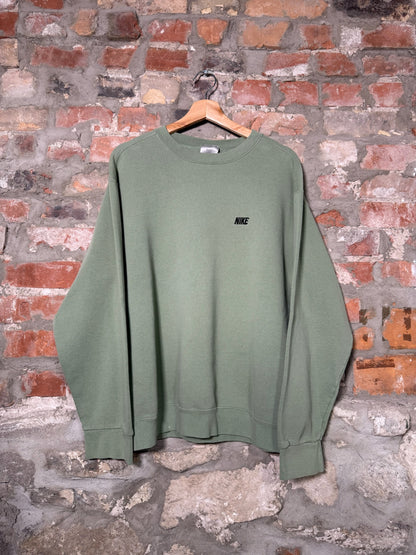 00s Nike Sage Green Crewneck Sz L