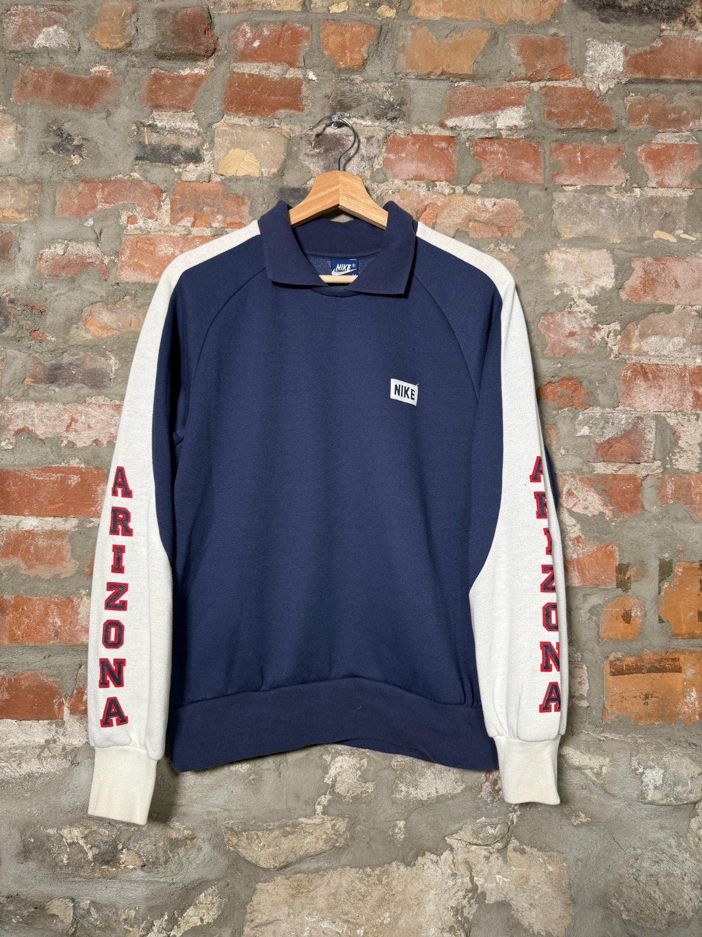 80s Nike Navy Pullover Sweater Sz M