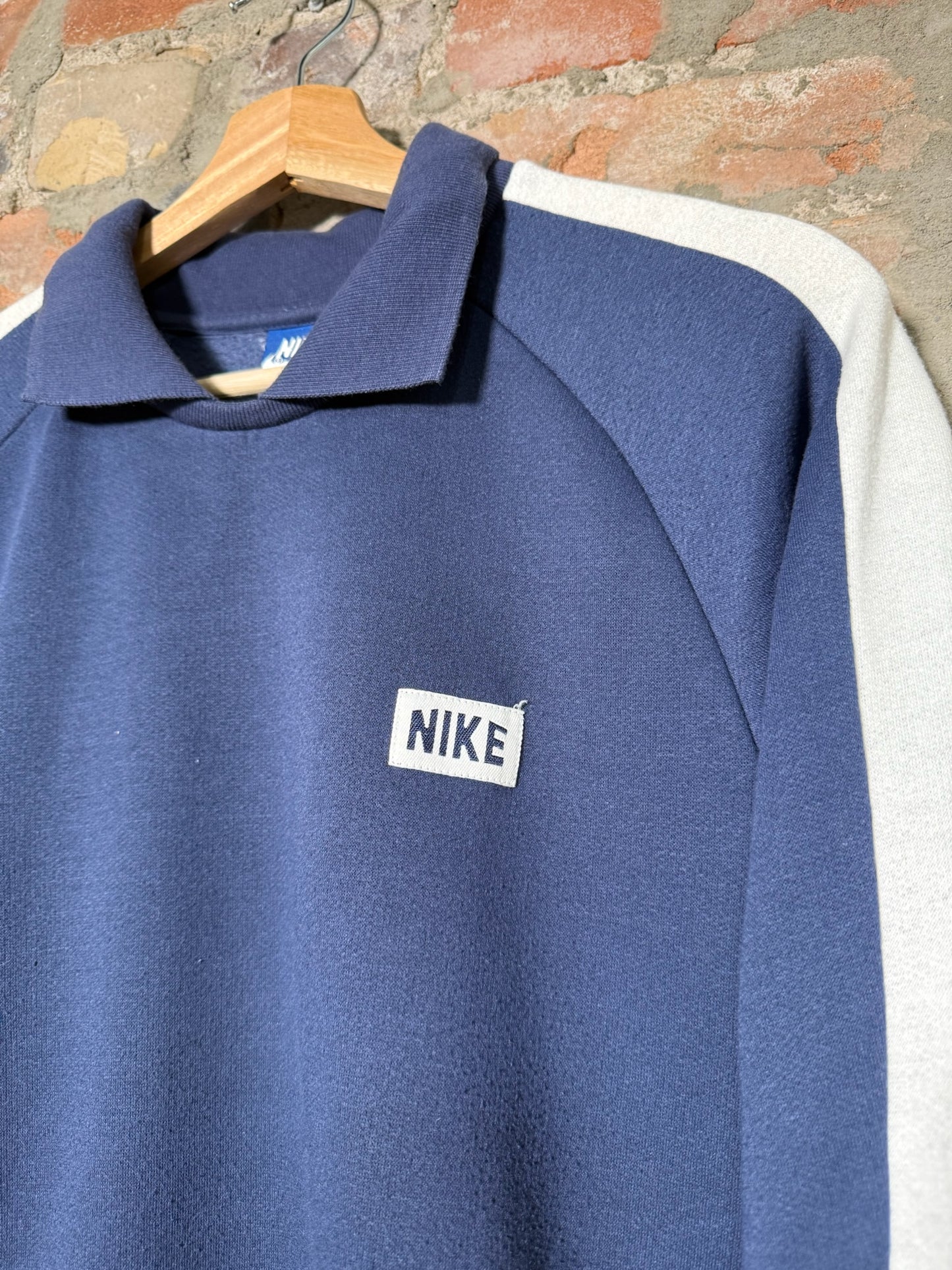 80s Nike Navy Pullover Sweater Sz M