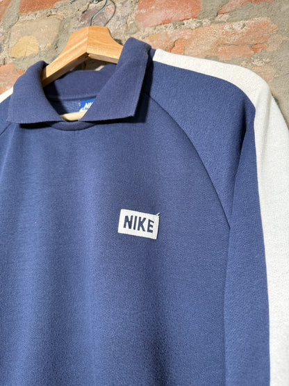 80s Nike Navy Pullover Sweater Sz M