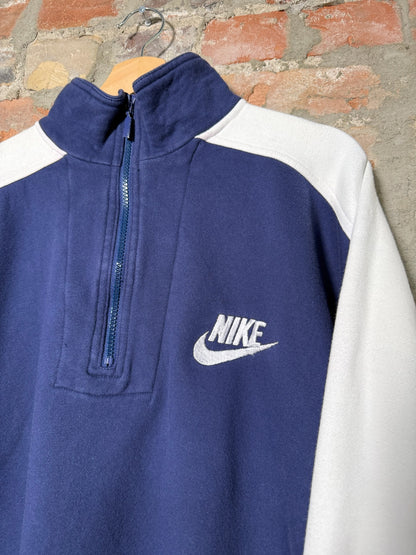 90s Nike Navy Quarter Zip Sz L