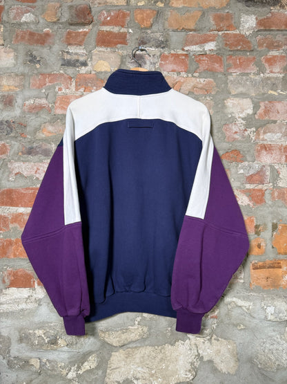 90s Nike Navy Quarter Zip Sz L