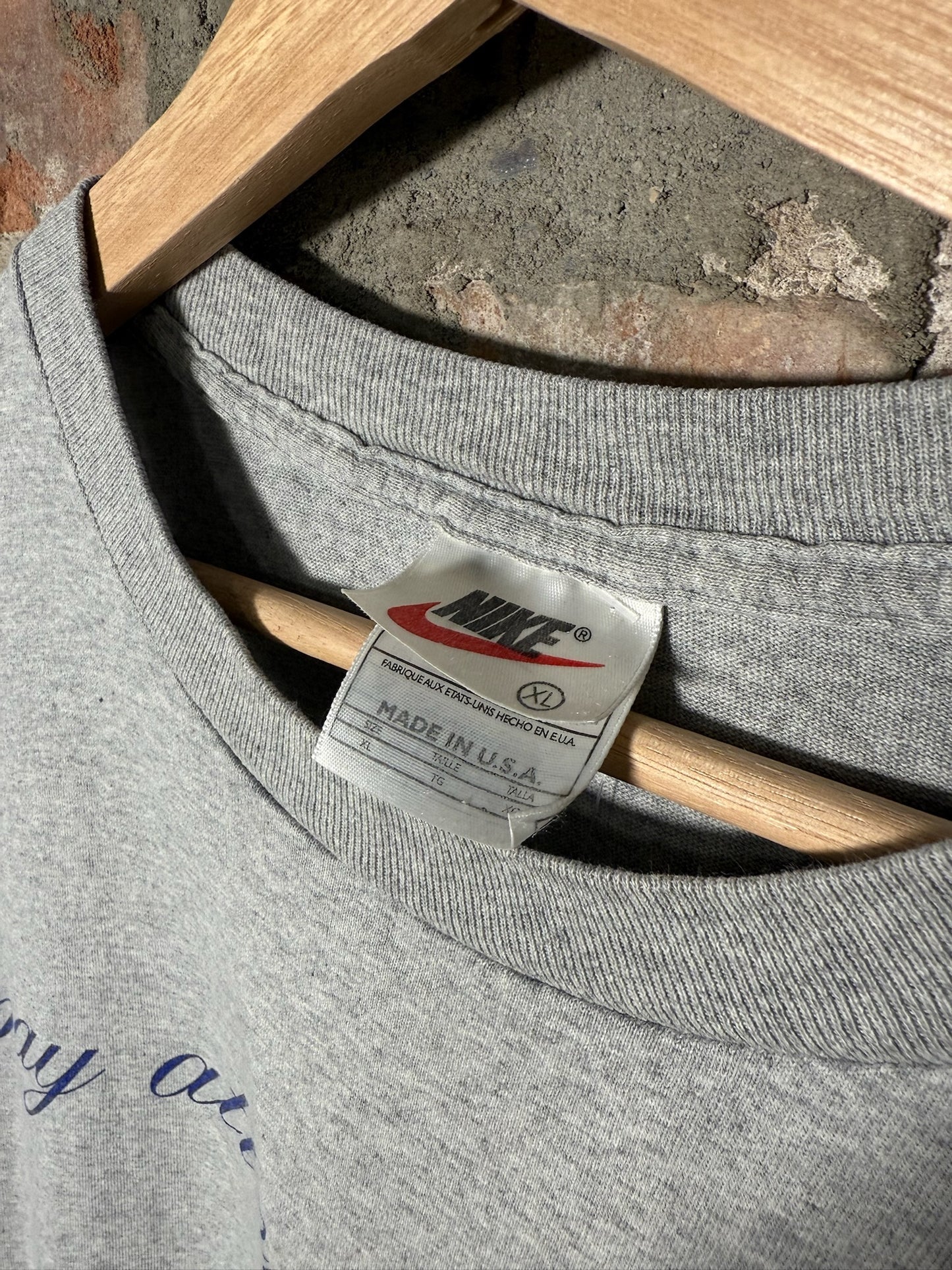 00s Nike Pay Attention Sweatie Tee Sz XL