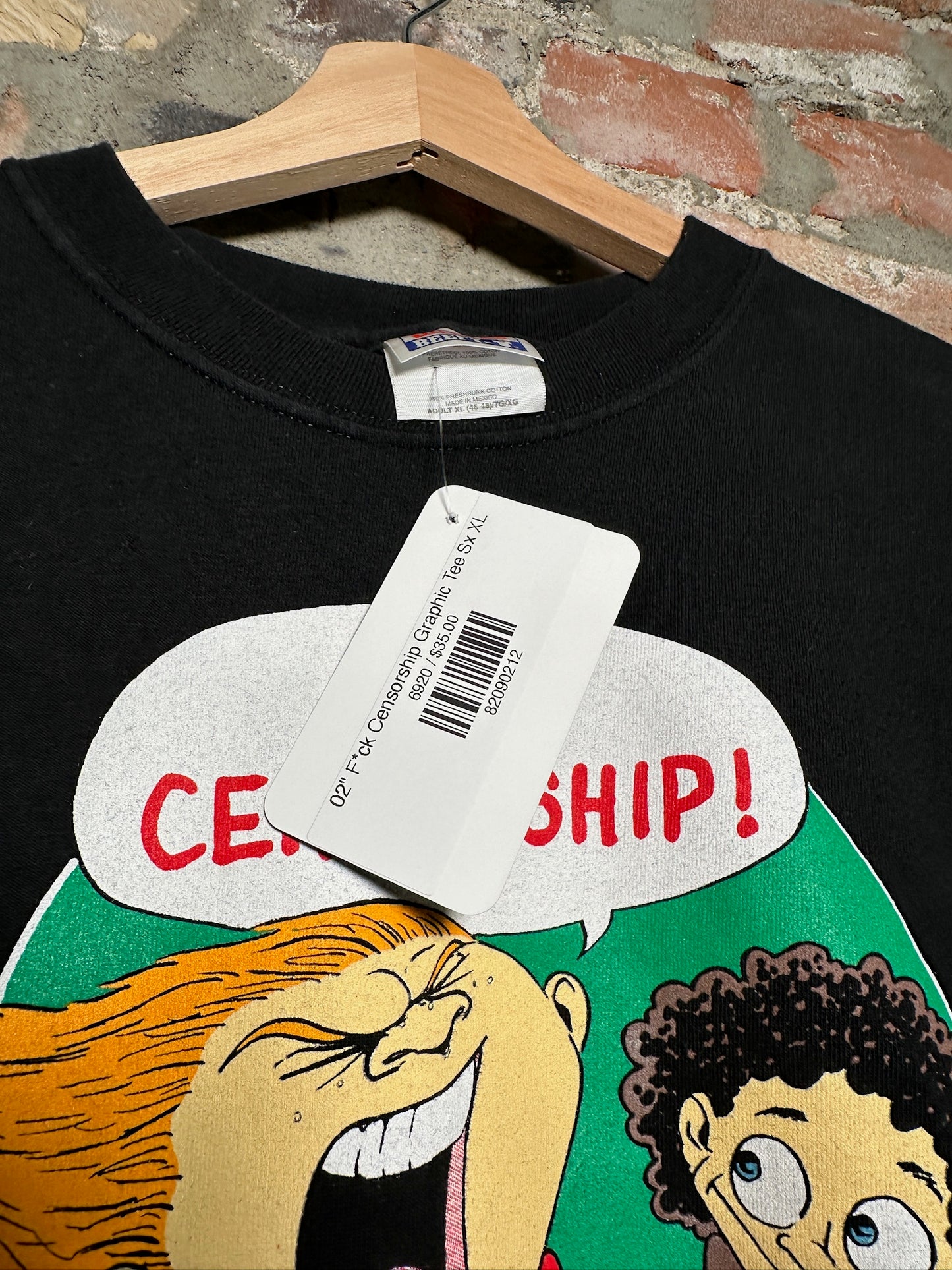 02" F*ck Censorship Graphic Tee Sx XL