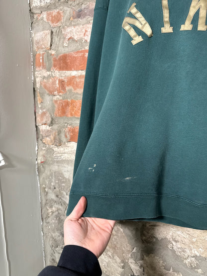 90s Nike Arc Spellout Crewnweck Green Sz XXL