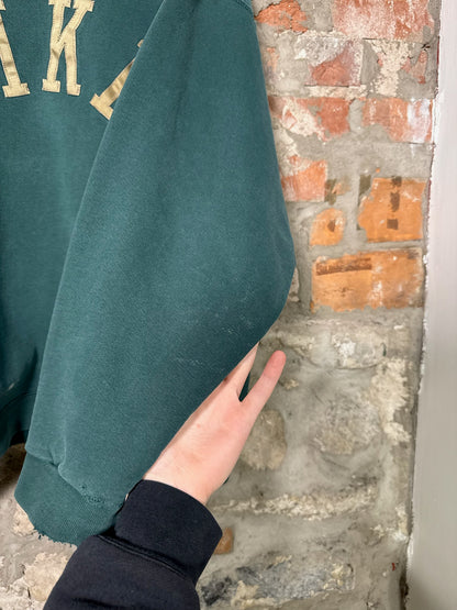 90s Nike Arc Spellout Crewnweck Green Sz XXL