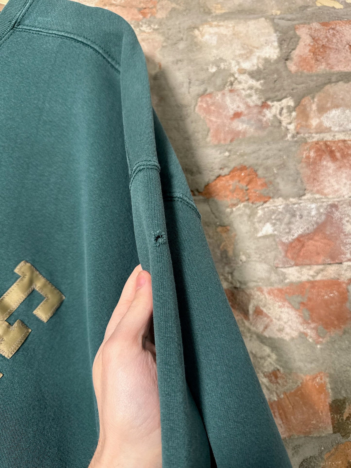 90s Nike Arc Spellout Crewnweck Green Sz XXL