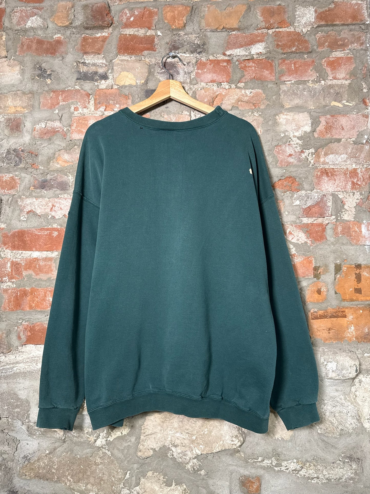90s Nike Arc Spellout Crewnweck Green Sz XXL
