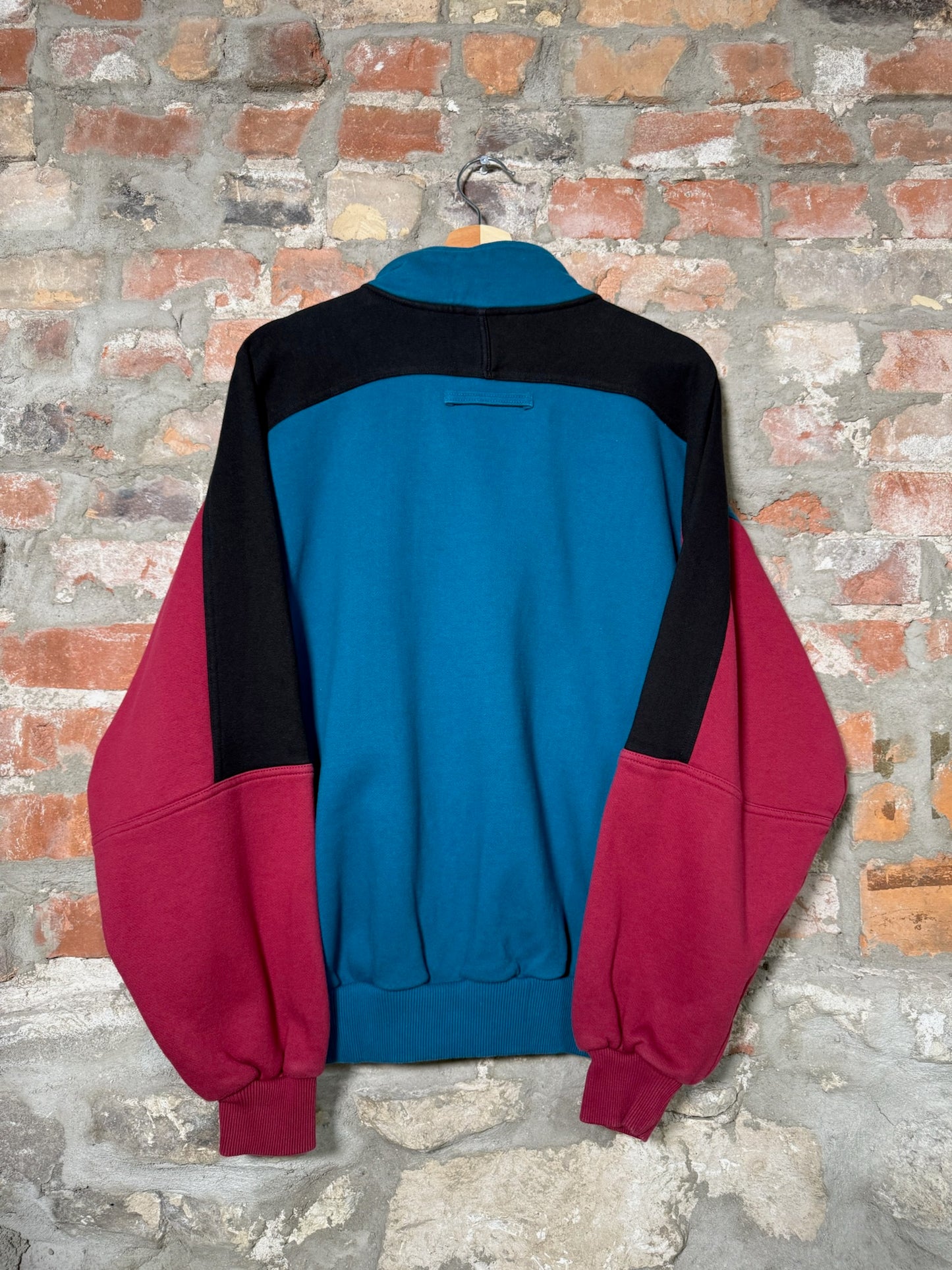 90s Nike Blue Quarter Zip Sz XL