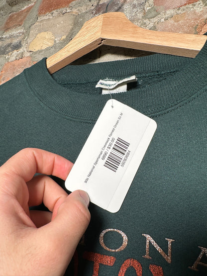 90s National Sportsman Crewneck Forrest Green Sz M