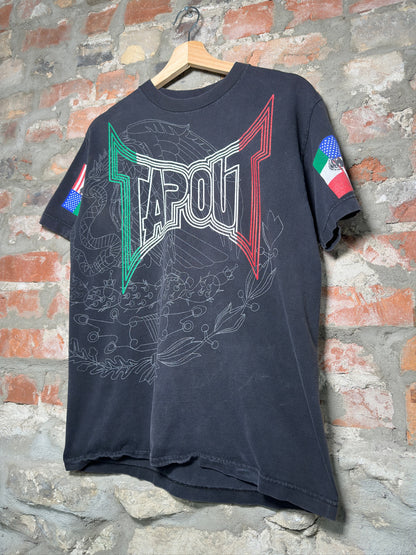 00s Tapout Mexico Graphic Tee Sz M